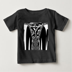 T-shirt Pour Bébé Art Abstrait africain
