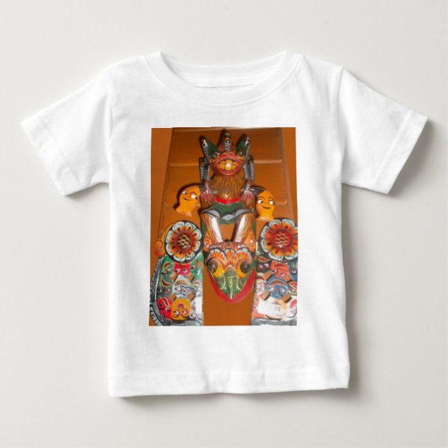 T-shirt Pour Bébé Art Culturel Unique - Design Sri-Lankais/Indonésie (Devant)
