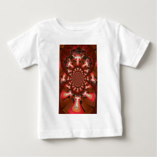 T-shirt Pour Bébé Art de langue kaléidoscope Impression/graphique