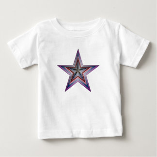 T-shirt Pour Bébé art géométrique abstrait étoile