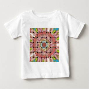 T-shirt Pour Bébé Art inspiré par l'Afrique Imprimé- Design géométri