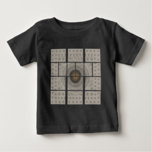 T-shirt Pour Bébé Art Motif Africain Traditionnel Motif Motif Mosaïq
