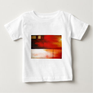 T-shirt Pour Bébé Art peinture Abstrait original