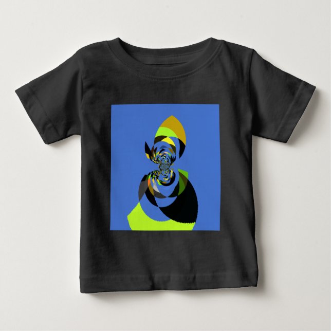 T-shirt Pour Bébé Art Vector Design pour femme africaine Imprimer (Devant)