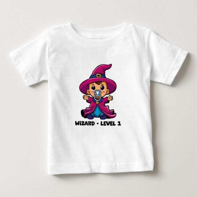 T-shirt Pour Bébé Assistant - Niveau 1 (Devant)