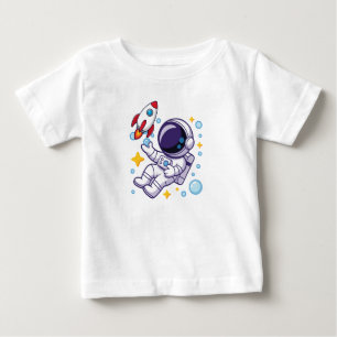 T-shirt Pour Bébé Astronaute Beau Design 