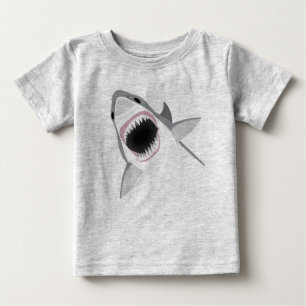 T-shirt Pour Bébé Attaque de requins