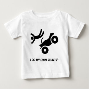 T-shirt Pour Bébé ATV mes propres cascades