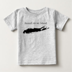 T-shirt Pour Bébé augmenté sur le Long Island New York d'île
