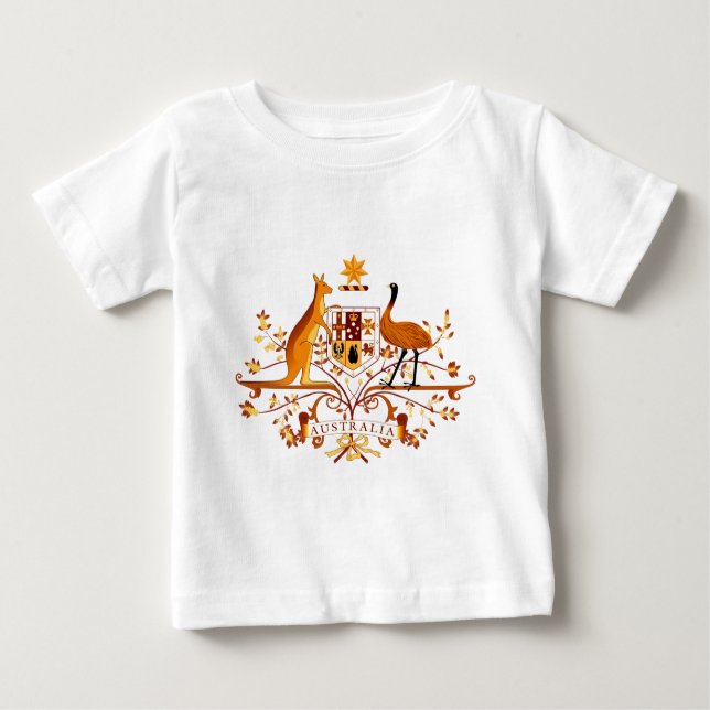 T-shirt Pour Bébé Australie - ACO Brown (Devant)