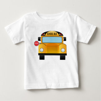 T-shirt Pour Bébé autobus scolaire