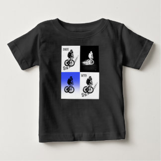 T-shirt Pour Bébé Autocollants CYCLISTES MTB VTT MX