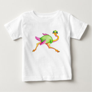 T-shirt Pour Bébé Autruche peu commune