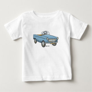 T-shirt pour bébé avec voiture d'escalier Peugeot