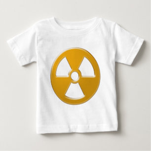 T-shirt Pour Bébé Avertissement nucléaire