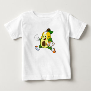 T-shirt Pour Bébé Avocado au football