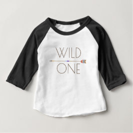 T-shirt Pour Bébé Aztec Wild One | Premier anniversaire