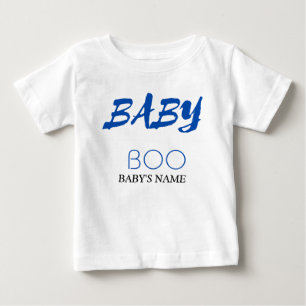 T-shirt Pour Bébé Baby Boo Nom personnalisable Confortable Conceptio