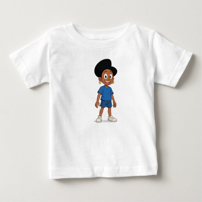 T-shirt Pour Bébé Baby Boss Collection  (Devant)
