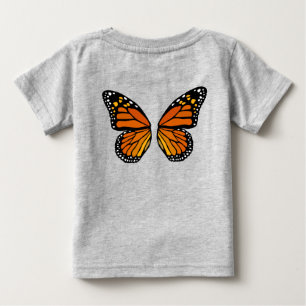 T-shirt Pour Bébé Baby Butterfly Shirt mignon Papillon Ailes Baby To