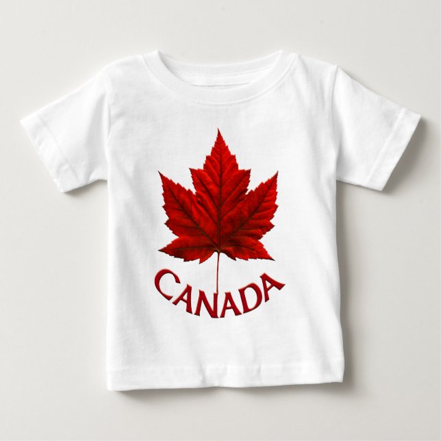 T-shirt Pour Bébé Baby Canada Souvenir Creeper Baby Canada Romper (Devant)