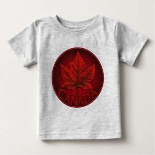 T-shirt Pour Bébé Baby Canada Souvenir Creeper Bio Canada Chemise