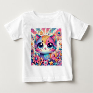 T-shirt Pour Bébé Baby Cat 5