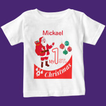 Baby de Noël personnalisé "Mon 1er Noël"