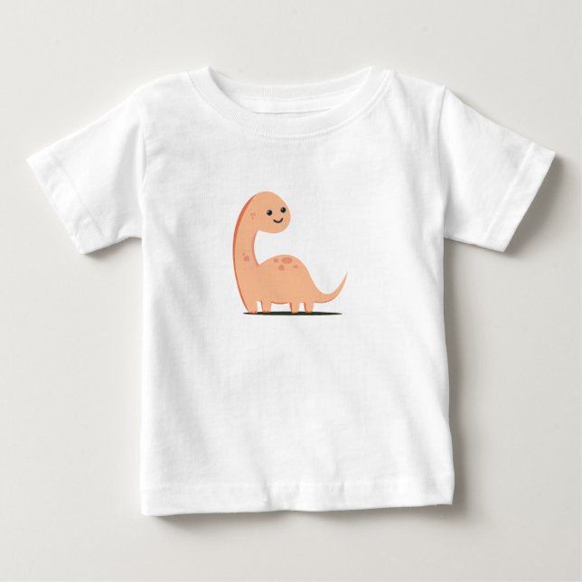 T-shirt Pour Bébé Baby Dino (Devant)
