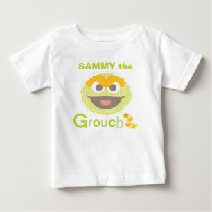 T-shirt Pour Bébé Baby Oscar Grouchy   Ajouter Votre Nom