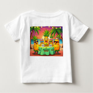 T-shirt Pour Bébé Baby Pine O — L'ananas le plus mignon de l'Empire