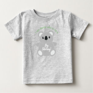 T-shirt Pour Bébé Baby shower Ours de Koala