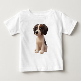 T-shirt Pour Bébé Baby T Chemise Sprollie Puppy