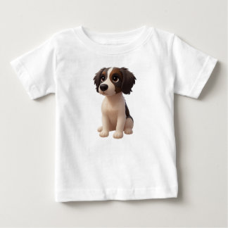 T-shirt Pour Bébé Baby T Chemise Sprollie Puppy