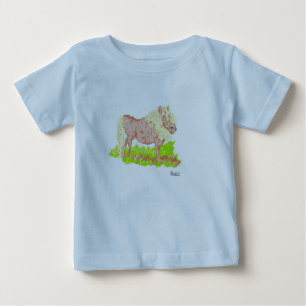 T-shirt Pour Bébé Baby Tops : Un chien