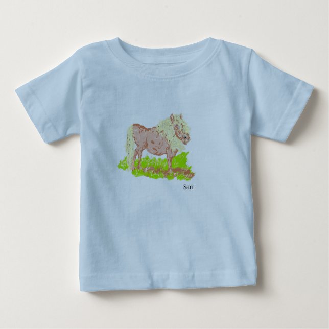 T-shirt Pour Bébé Baby Tops : Un chien (Devant)