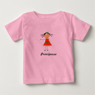 T-shirt Pour Bébé Babybody "Principessa"
