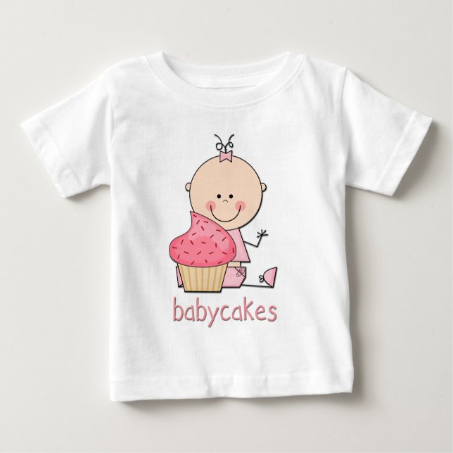 T-shirt Pour Bébé Babycakes (Devant)