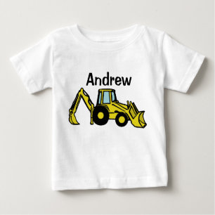 T-shirt Pour Bébé backhoe, Andrew