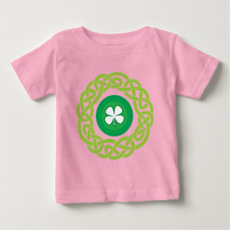T-shirt Pour Bébé Bague CELTIC avec SHAMROCK