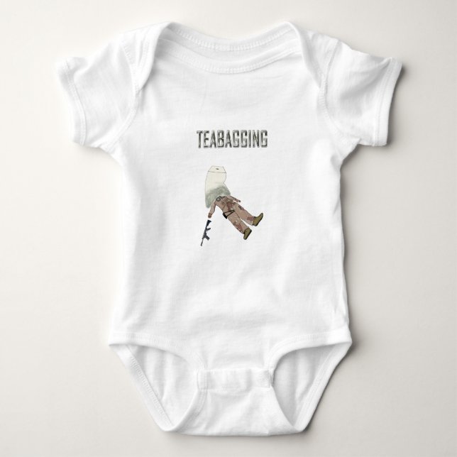 T-shirt Pour Bébé Bague de thé (Devant)