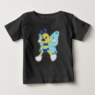 T-shirt Pour Bébé Baguette magique de l'Assistant Papillon
