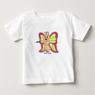 T-shirt Pour Bébé Baguette magique papillon