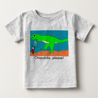 T-shirt Pour Bébé Baguettes, s'il vous plaît !