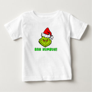 T-shirt Pour Bébé Bah Humbug Scrooge Dessin Animé de Noël Essentiel