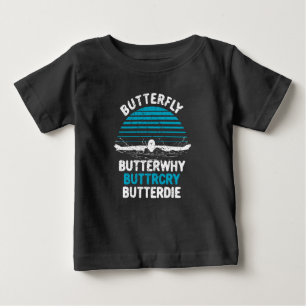 T-shirt Pour Bébé Baignade - Papillon papillon