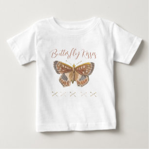 T-shirt Pour Bébé Baisers à papillon fille Boho