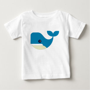 T-shirt Pour Bébé Baleine, Mégaptère, Mammifère