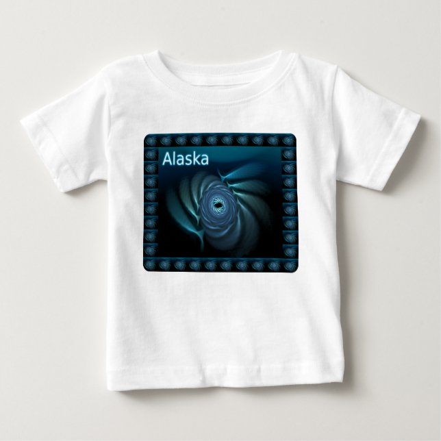 T-shirt Pour Bébé Baleines à glace (Devant)
