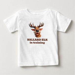 T-shirt Pour Bébé Ballard Elk en formation